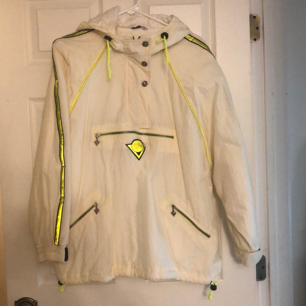 Versace Sport pullover quilted jacket EUC